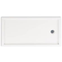 Neptune Entrepreneur 220097-501-001-002 - Zen 6032 Acrylic Alcove Shower Base in White with Right Drain