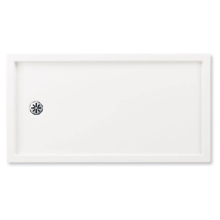 Neptune Entrepreneur 220097-501-001-001 - Zen 6032 Acrylic Alcove Shower Base in White with Left Drain